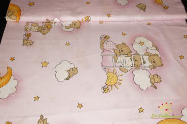 Preview: Baumwoll Druck Panel (ca. 63cm) - Bären auf Wölkchen Preview: Baumwoll Druck Panel (ca. 63cm) - Bären auf Wölkchen